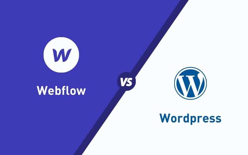 The Comparison Between Webflow vs. WordPress