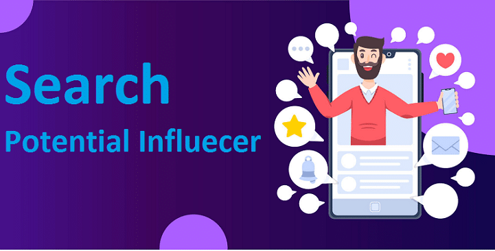 Search Potential influencer