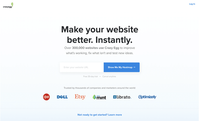 landing pages